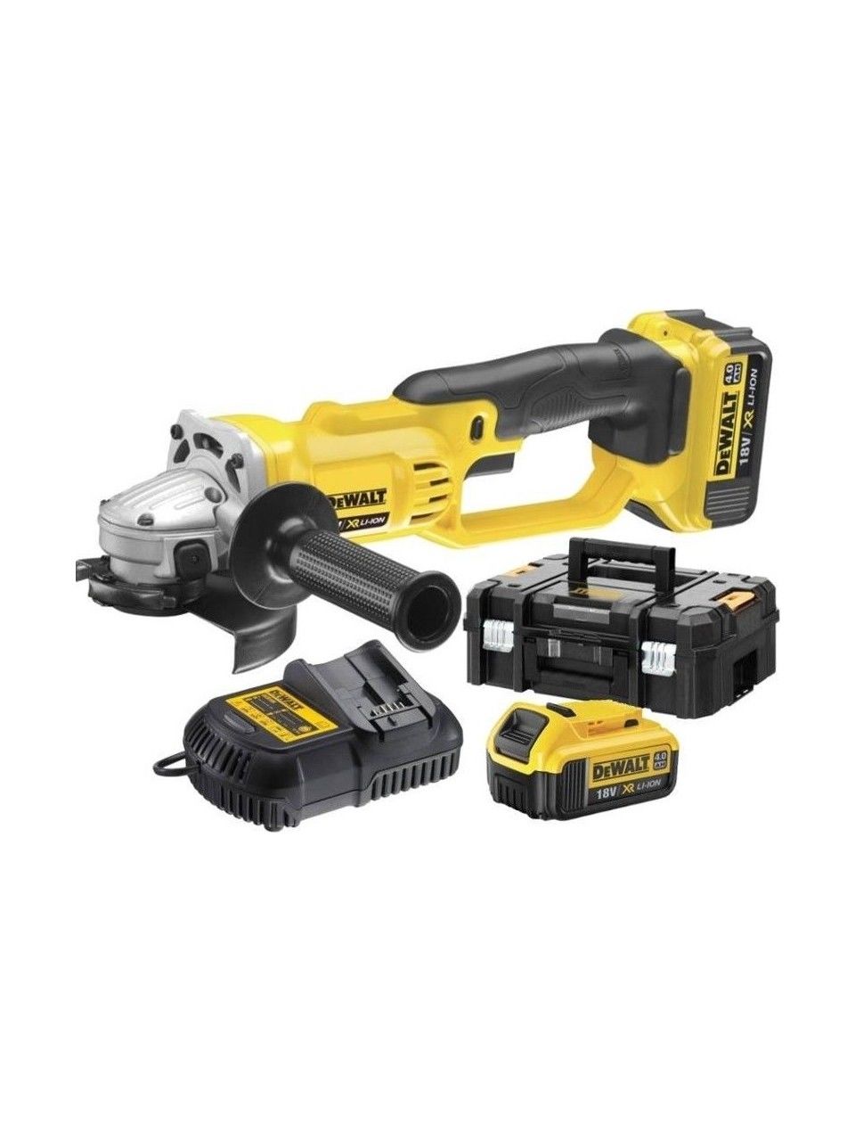 Dewalt DCG412M2 Şarjlı Avuç Taşlama 18 Volt 4.0Ah