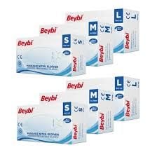 Beybi Lateks Pudrasız Eldiven 100'lük Kutu