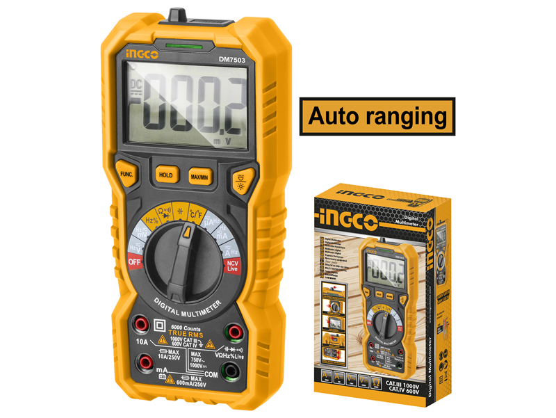 İngco Dm7504 Dijital Multimetre