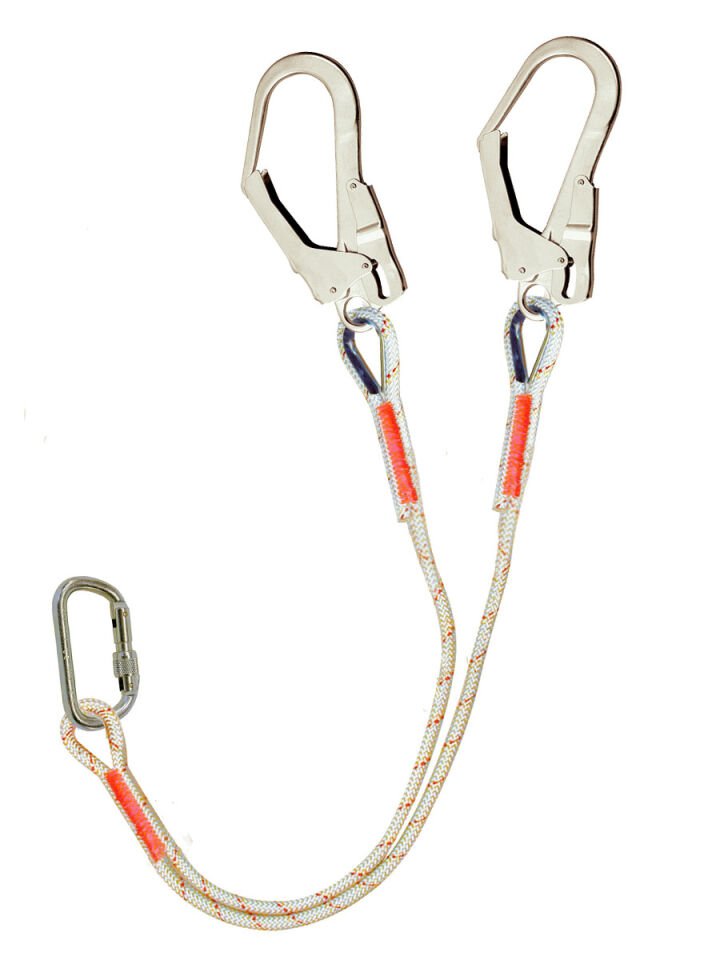 3M™ Protecta® Çalışma Konumlandırıcı İp Halat Lanyard AL432 / 1, Çift Ayaklı, 1,30 m