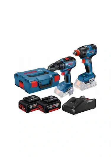 Bosch GDX 18V-285+GSR 185-LI 2*5Amper