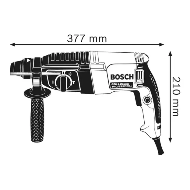 BOSCH GBH 2-26 Dre Pnömatik Kırıcı Delici Matkap SDS Plus 800W