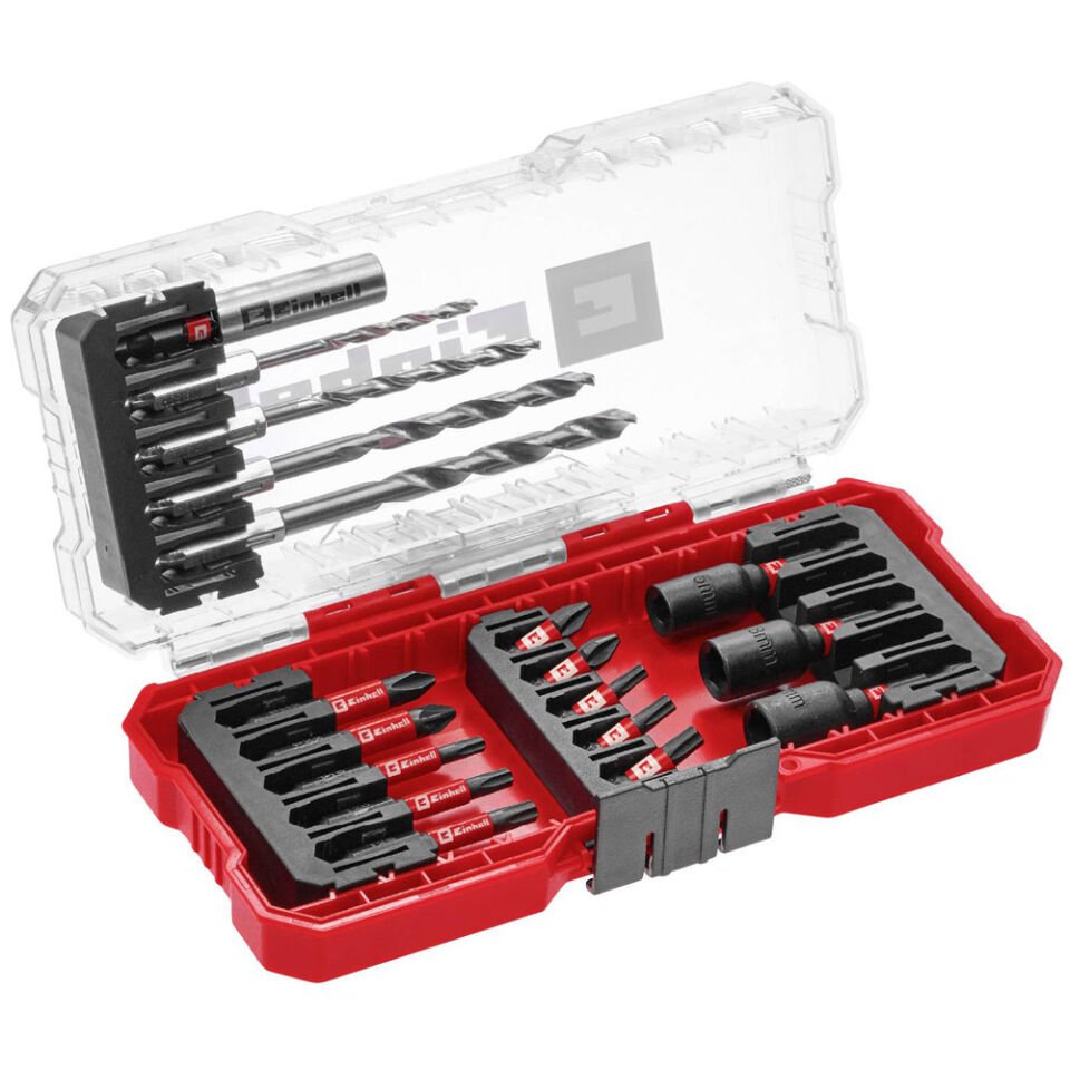 Einhell 108709 Bit Set 18-Piece 1/4''
